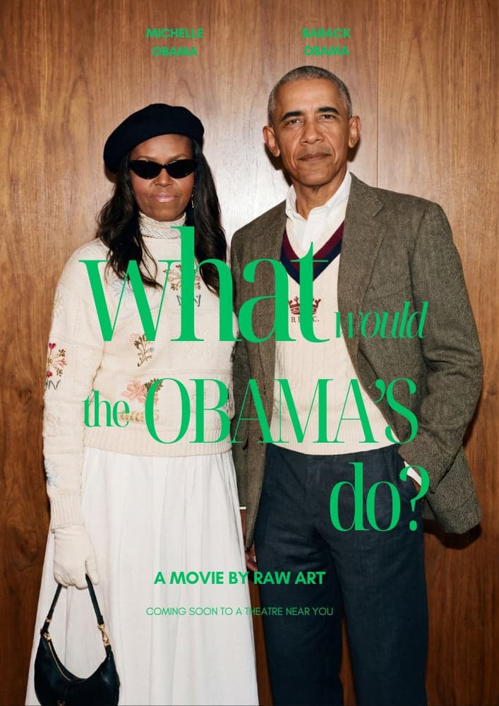 WHAT WOULD THE OBAMA'S DO: "G" POSTER | FINE ART PRINT thumbnail 3
