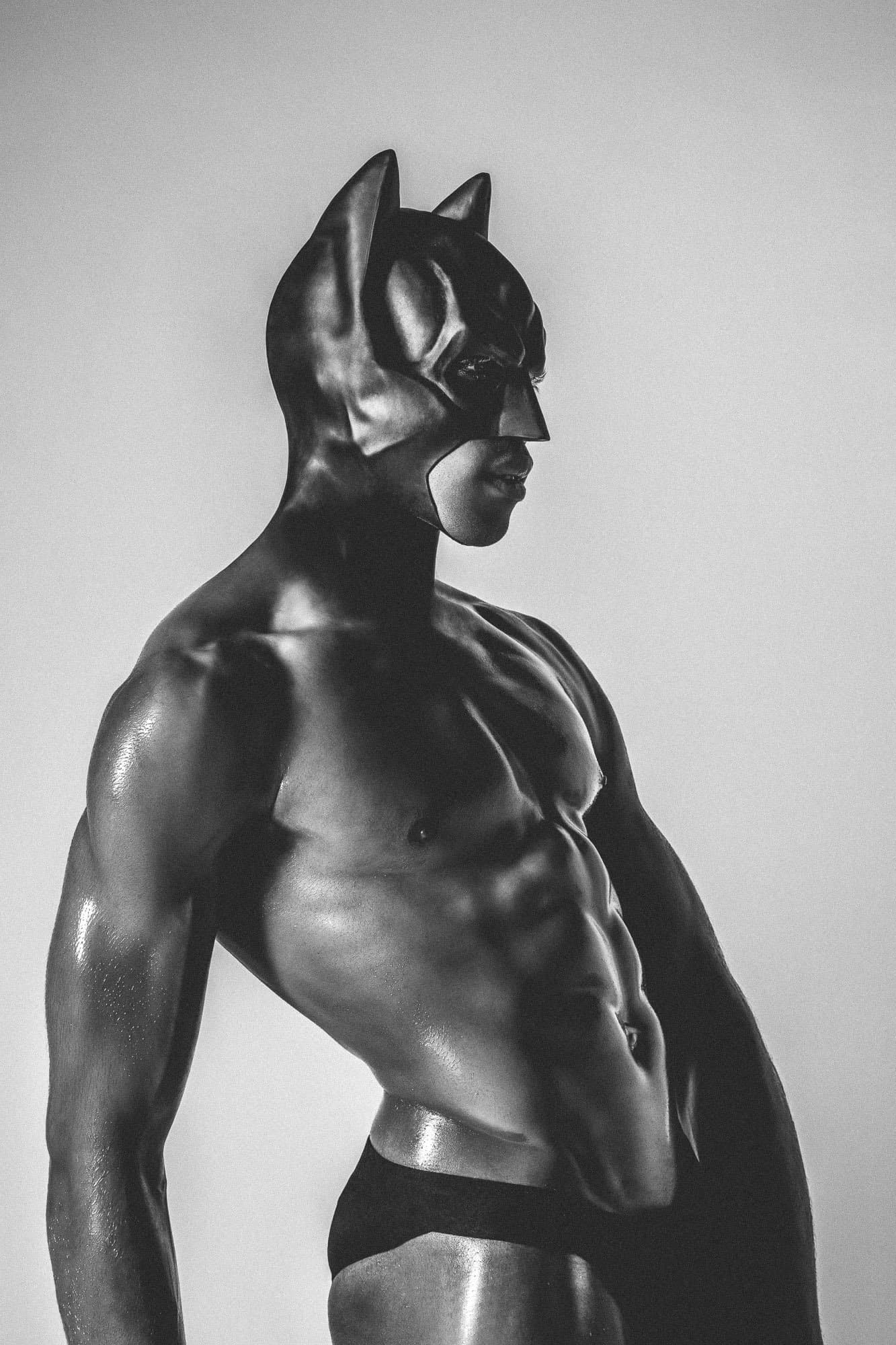 Duality of Existence / Courage — conceptual portrait Courage by Buki Koshoni
