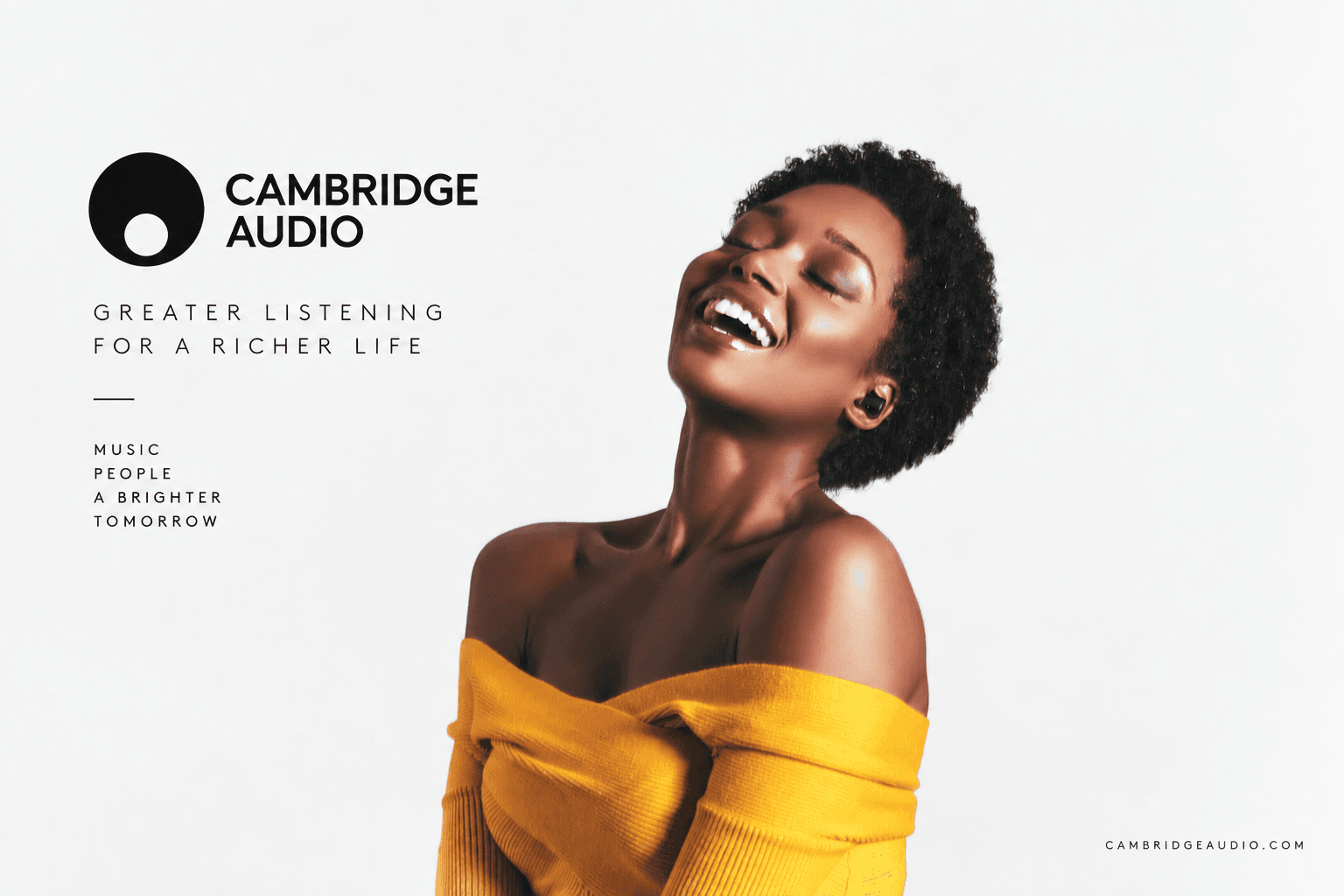Cambridge Audio collaboration by Buki Koshoni
